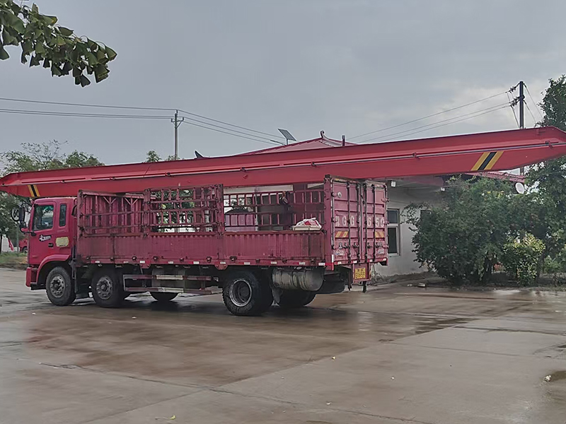 電動單梁起重機 LD3t-16.6m 制作完成  發(fā)車