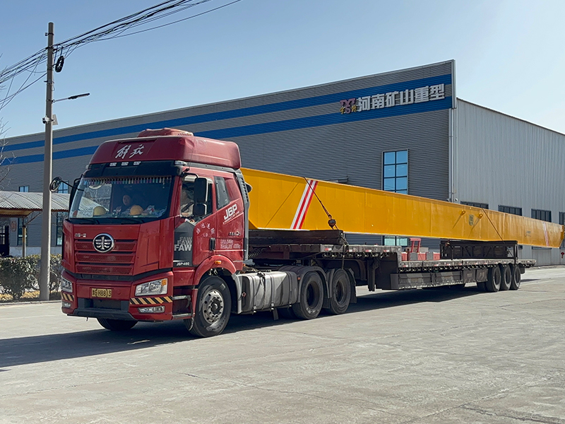 方形單梁 HD10t-30.19m 制作完成  裝車發出